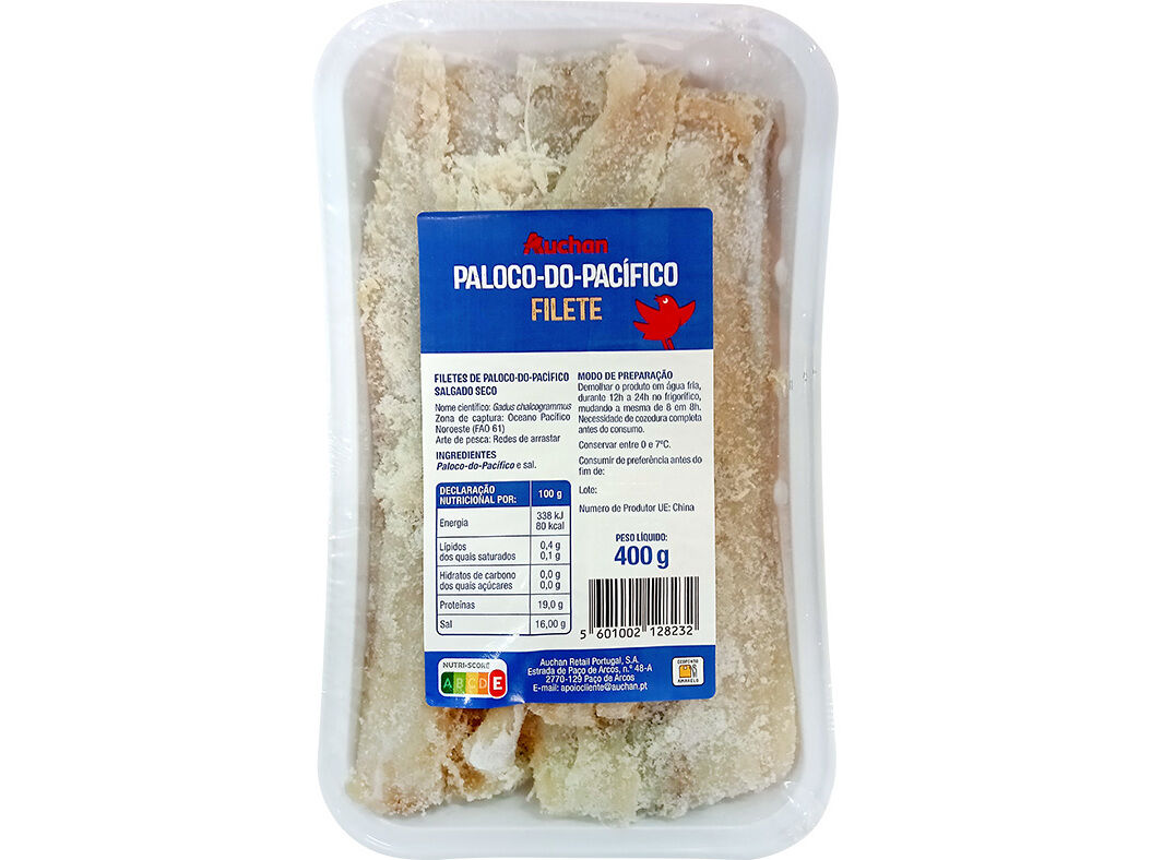 FILETE PALOCO AUCHAN DO PAC&Iacute;FICO 400GR image number 0