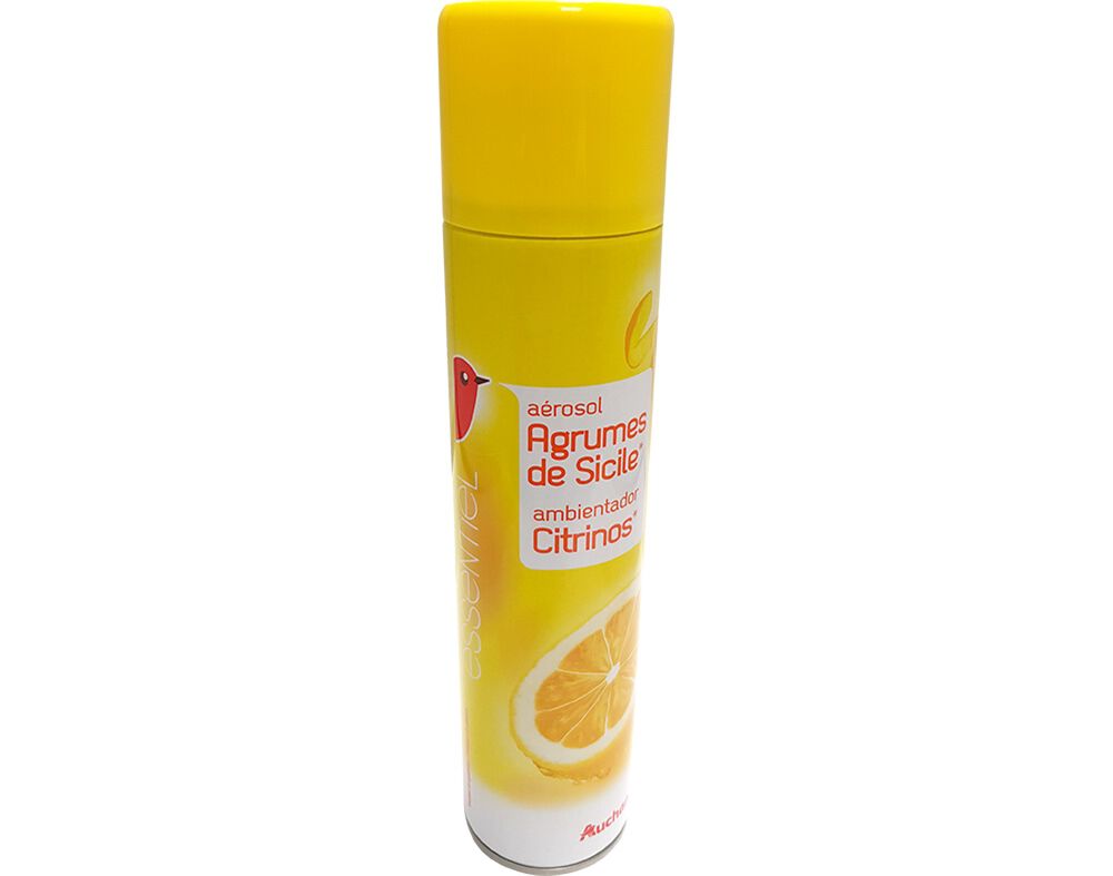 AMBIENTADOR AUCHAN AEROSSOL CITRINOS 300ML