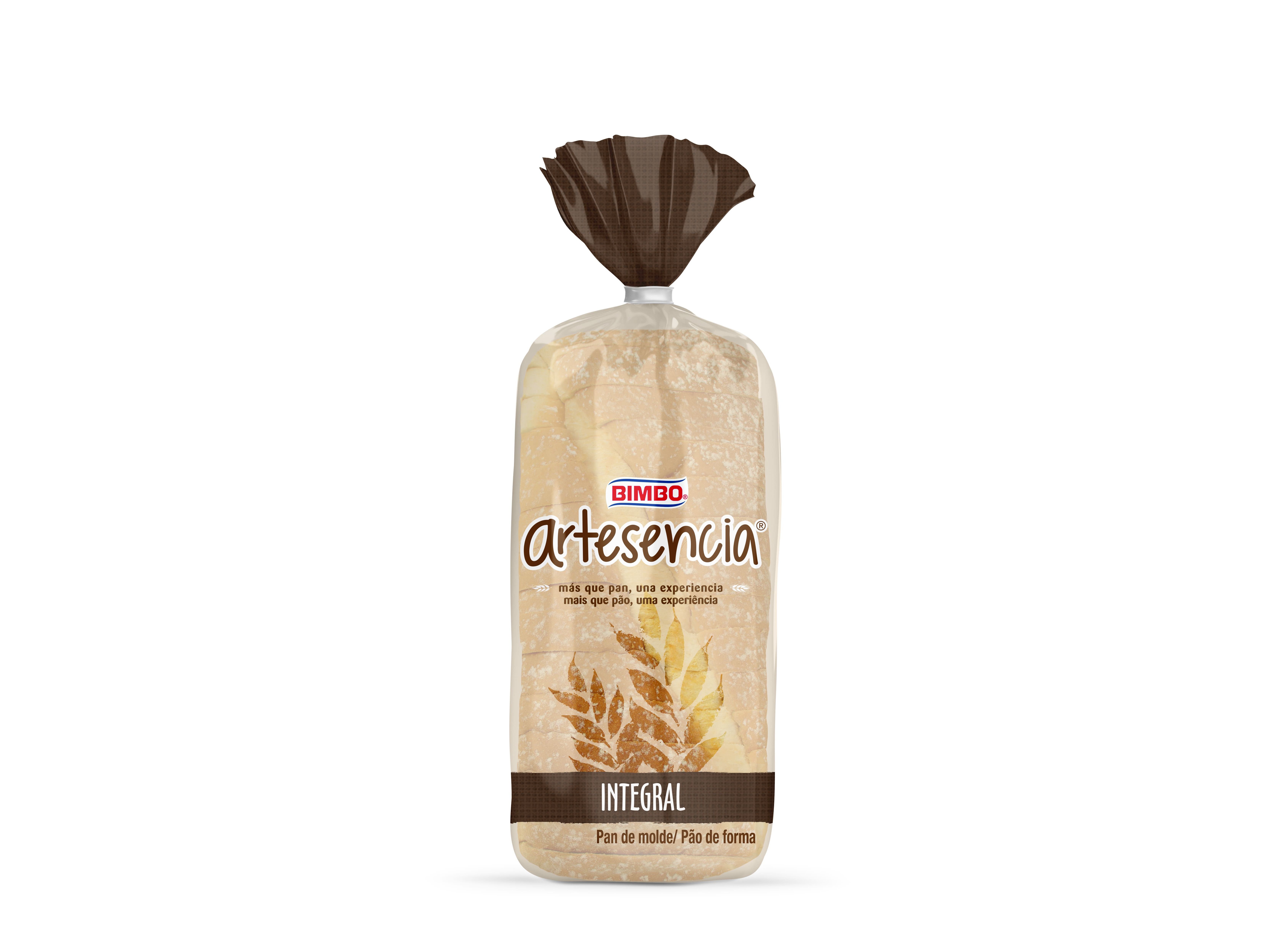 P&Atilde;O BIMBO ARTESENCIA INTEGRAL 500G image number 0