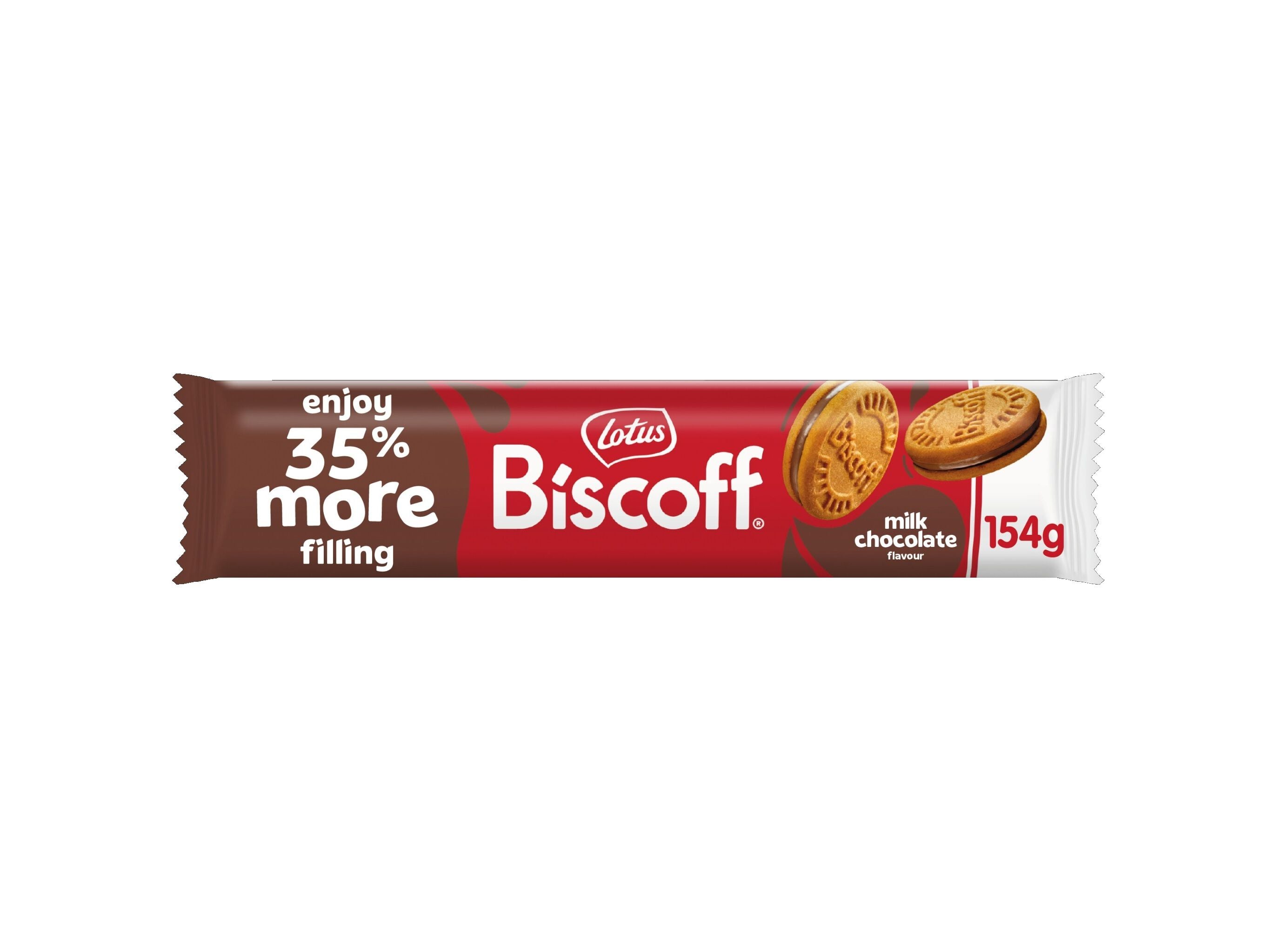 BOLACHAS RECHEADAS BISCOFF CHOCOLATE 154G