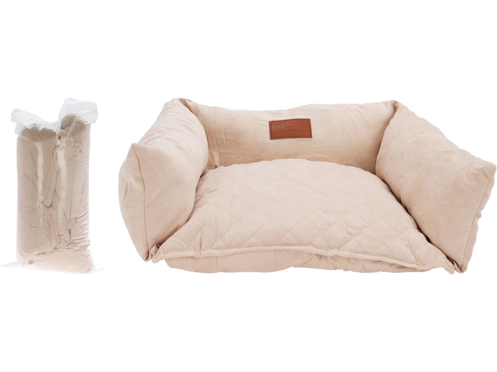 SOF&Aacute; PARA ANIMAIS DOGS COLLECTION BEGE 55X42X16CM