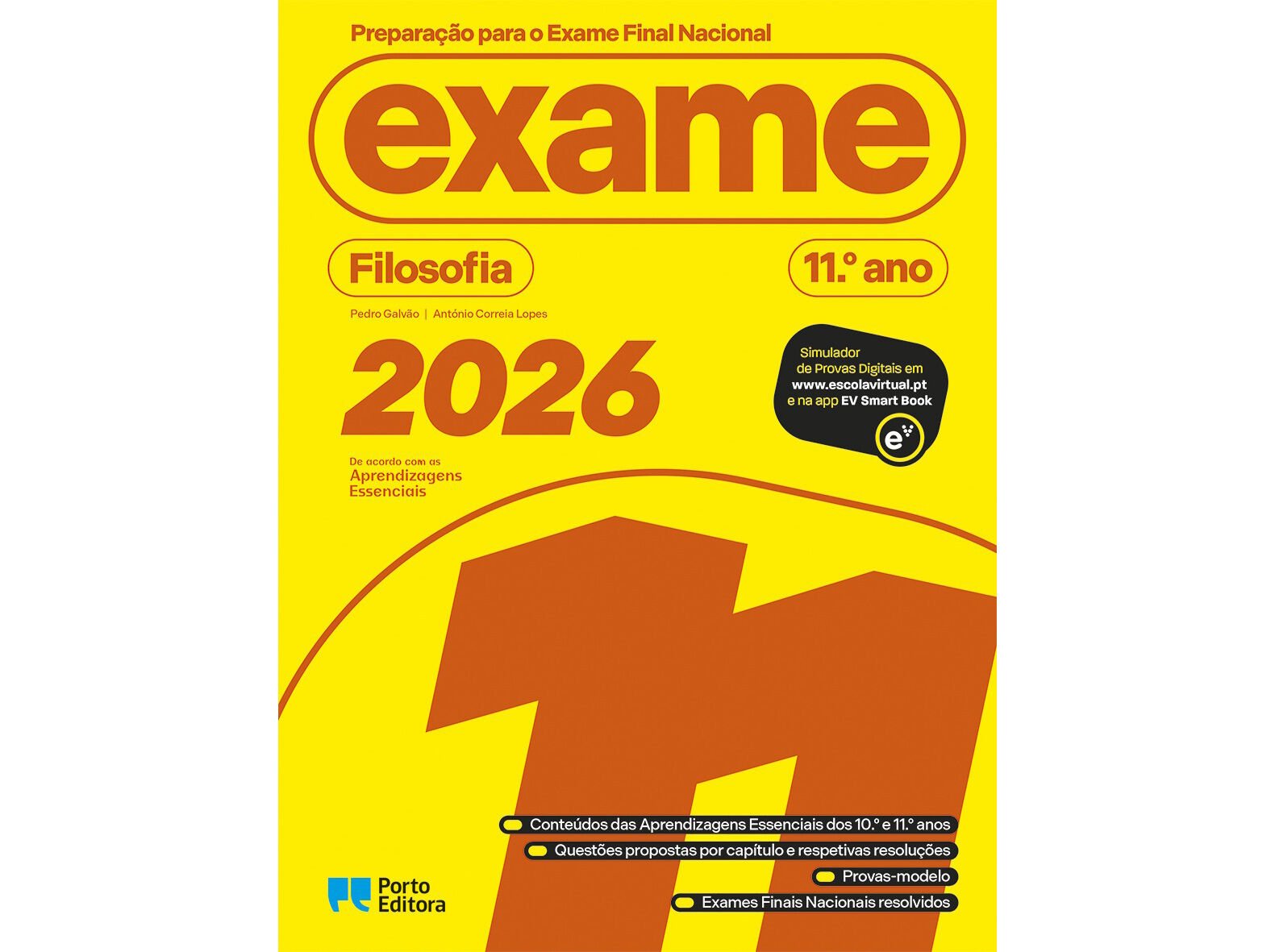 LIVRO PREPARA&Ccedil;&Atilde;O PARA O EXAME FINAL NACIONAL 2026 FILOSOF 11 image number 0