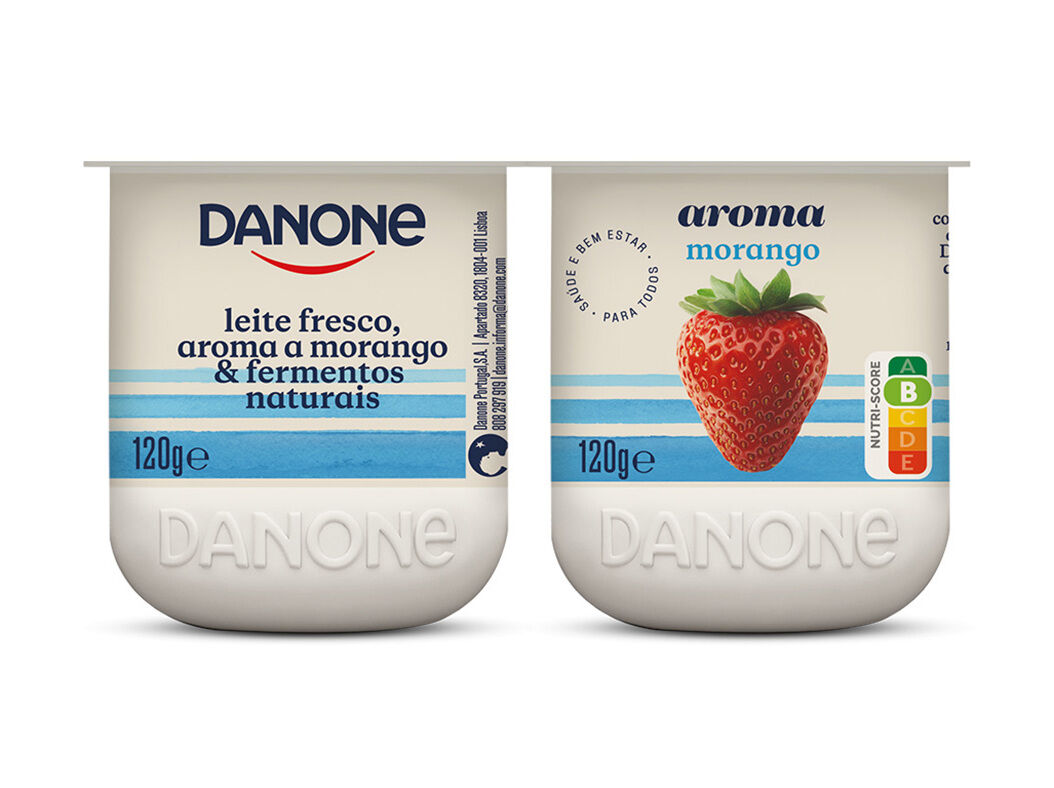 IOGURTE DANONE AROMA MORANGO 4X120G image number 0
