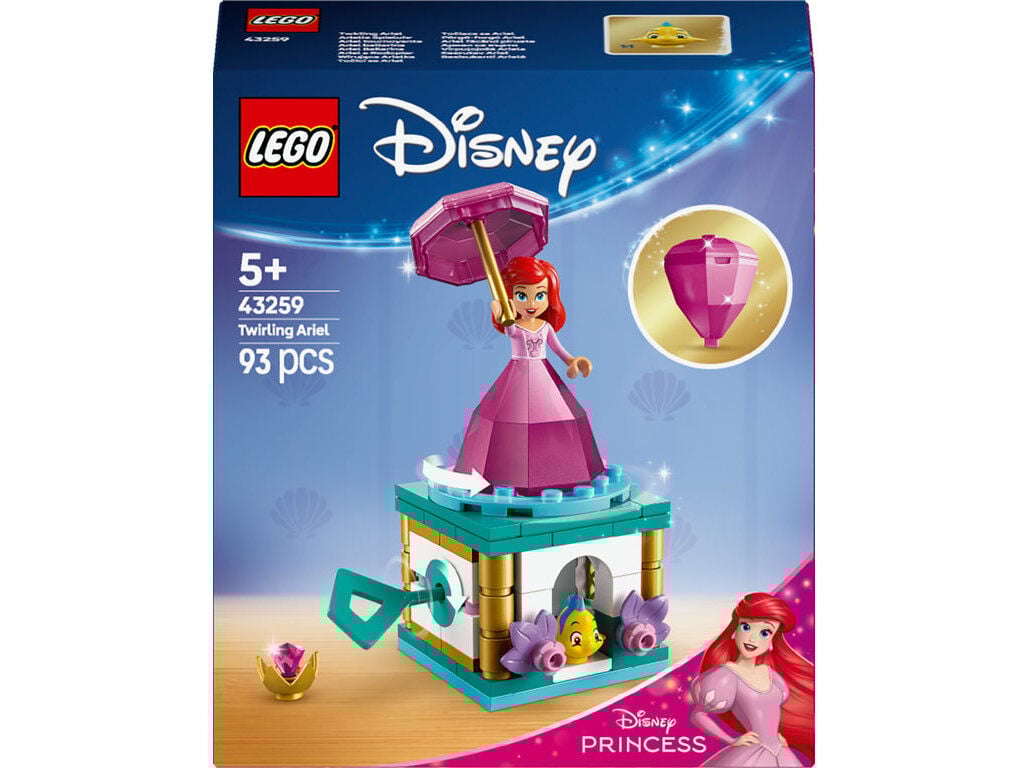 ARIEL A RODOPIAR LEGO DISNEY PRINCESAS 43259 image number 0