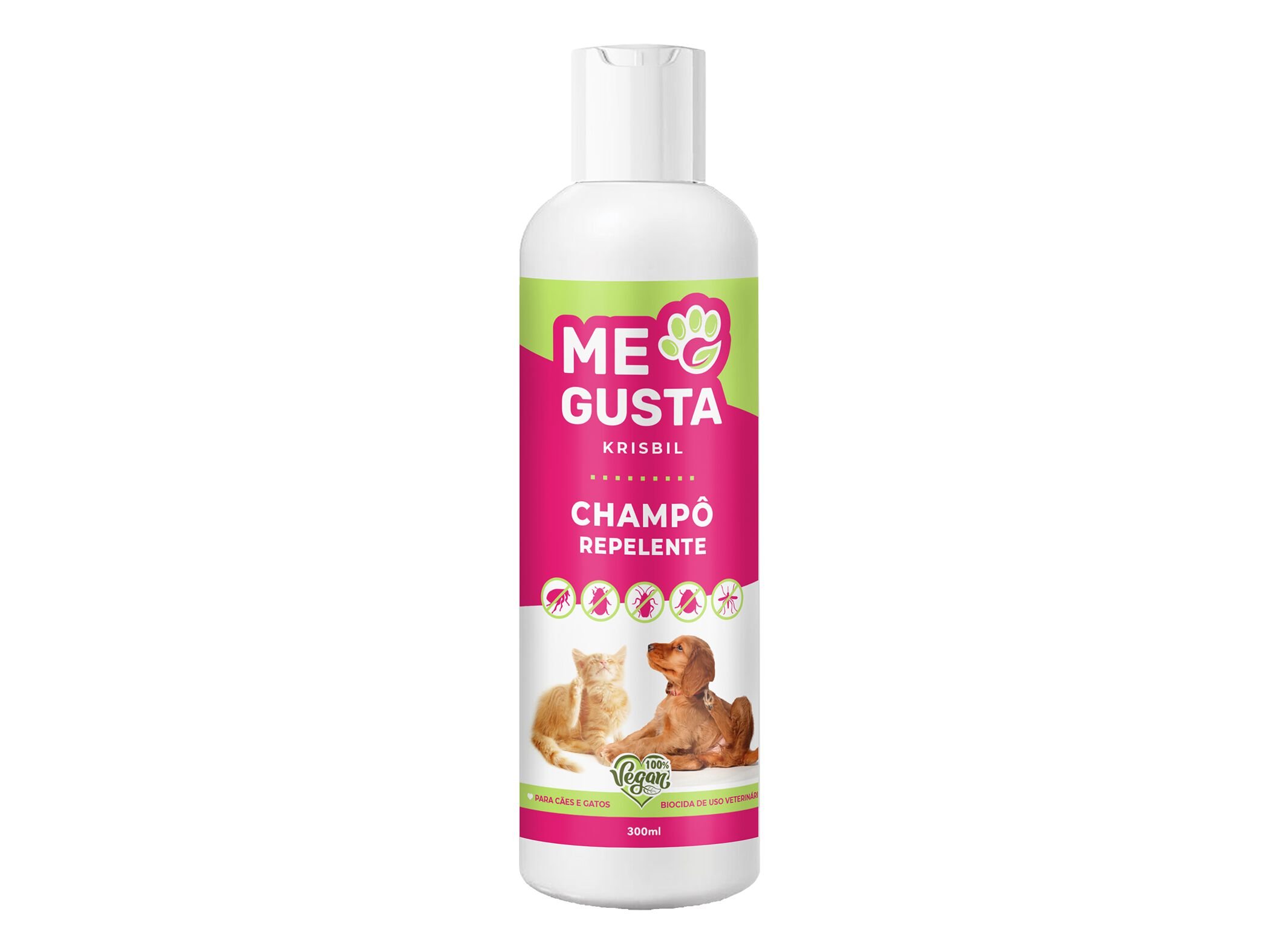 CHAMP&Ocirc; REPELENTE ME GUSTA CAES E GATOS 300ML