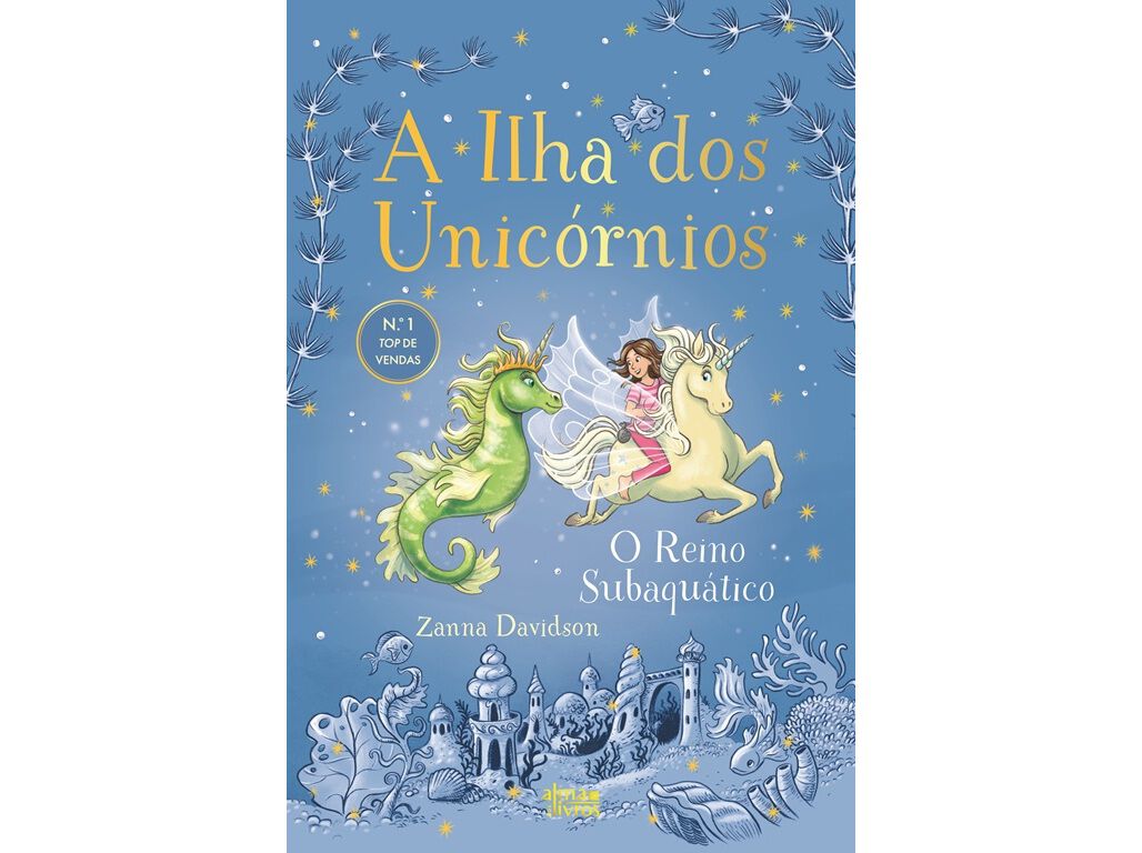 LIVRO A ILHA DOS UNICORNIOS 7 - REINO SUBAQU&Aacute;TICO DE ZANNA DAVIDSON image number 0