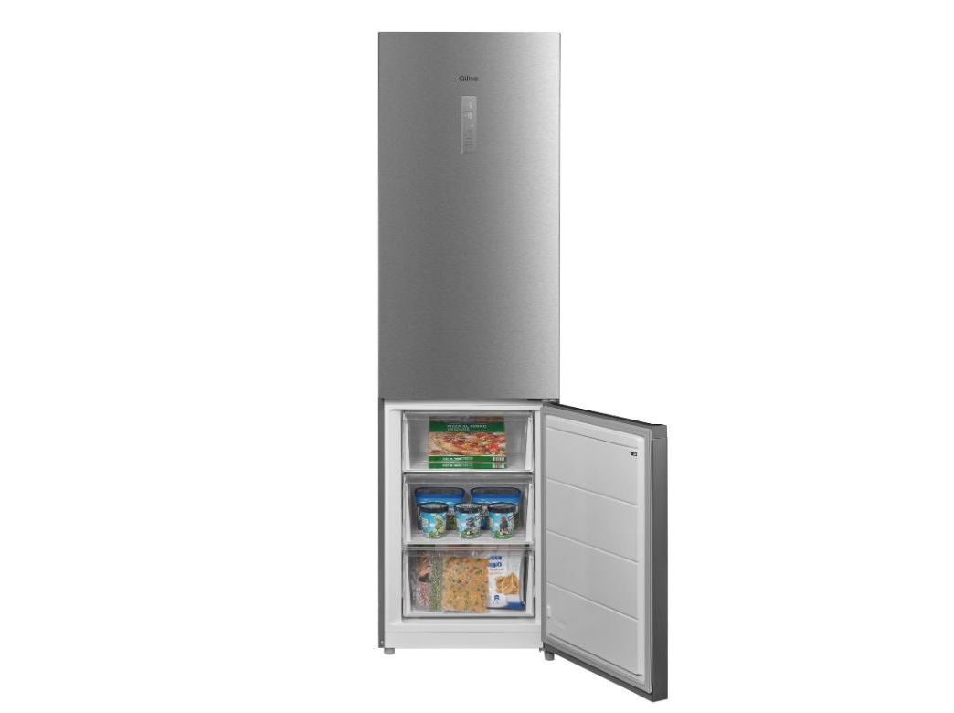 FRIGOR&Iacute;FICO COMBINADO QILIVE Q.6638 NO FROST 356L C INOX image number 2