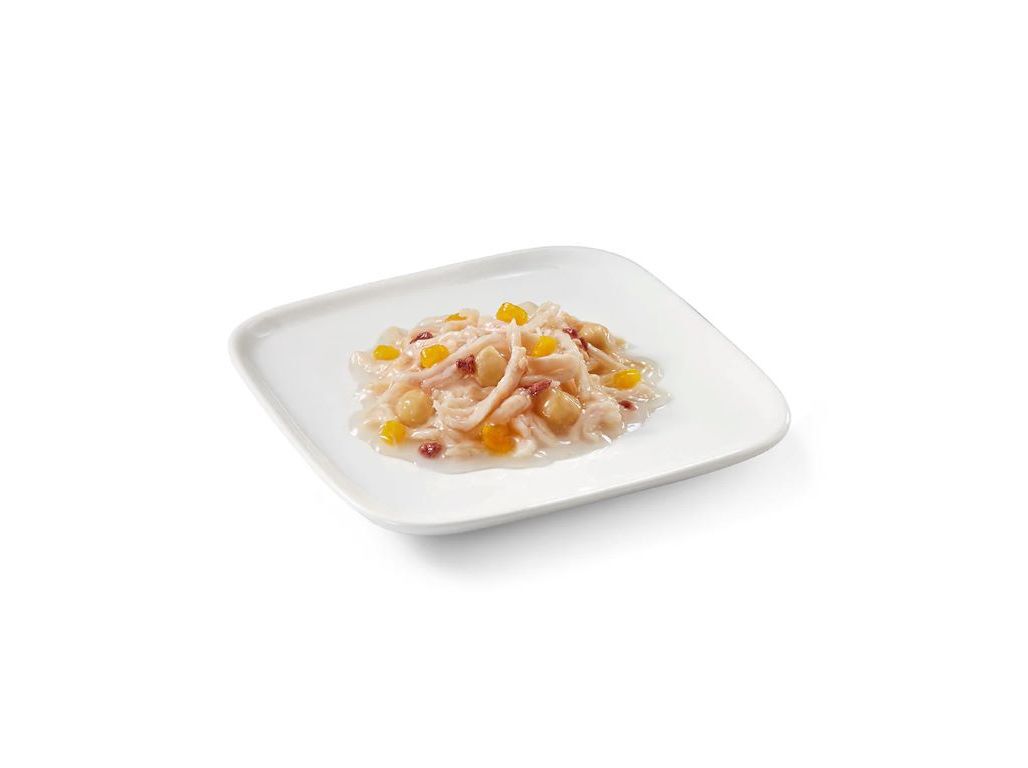 COMIDA H&Uacute;MIDA C&Atilde;O SCHESIR FRANGO/BORREGO 85G image number 1