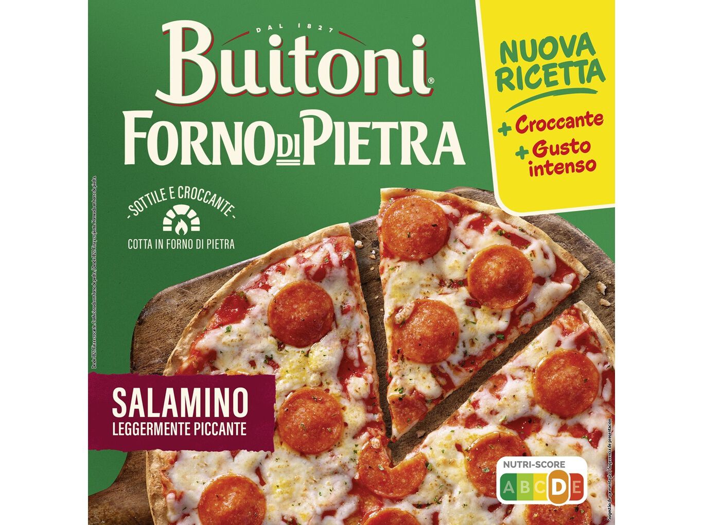 PIZZA BUITONI FORNO DI PIETRA SALAMINO 300G image number 0