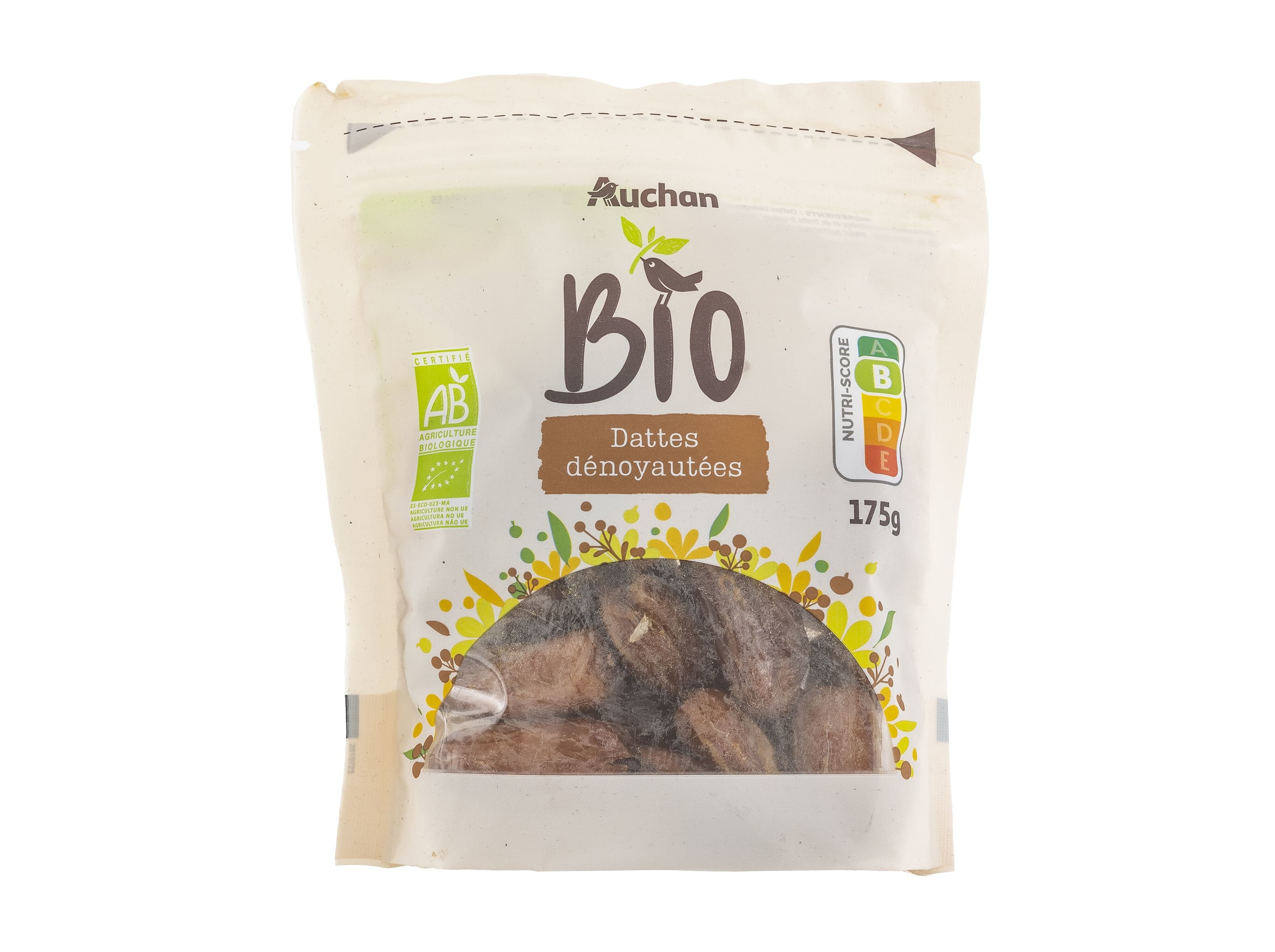 TAMARAS AUCHAN BIO SEM CARO&Ccedil;O 175G image number 0