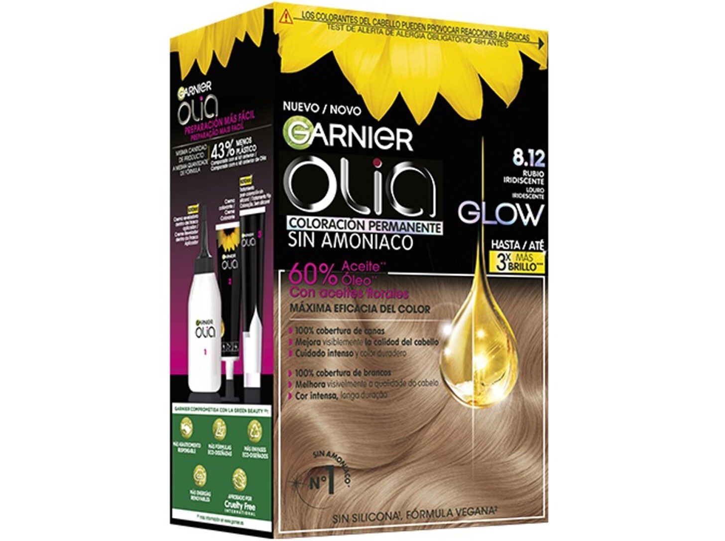 COLORA&Atilde;&Atilde;O OLIA GARNIER LOURO 8.12 1 UN image number 1