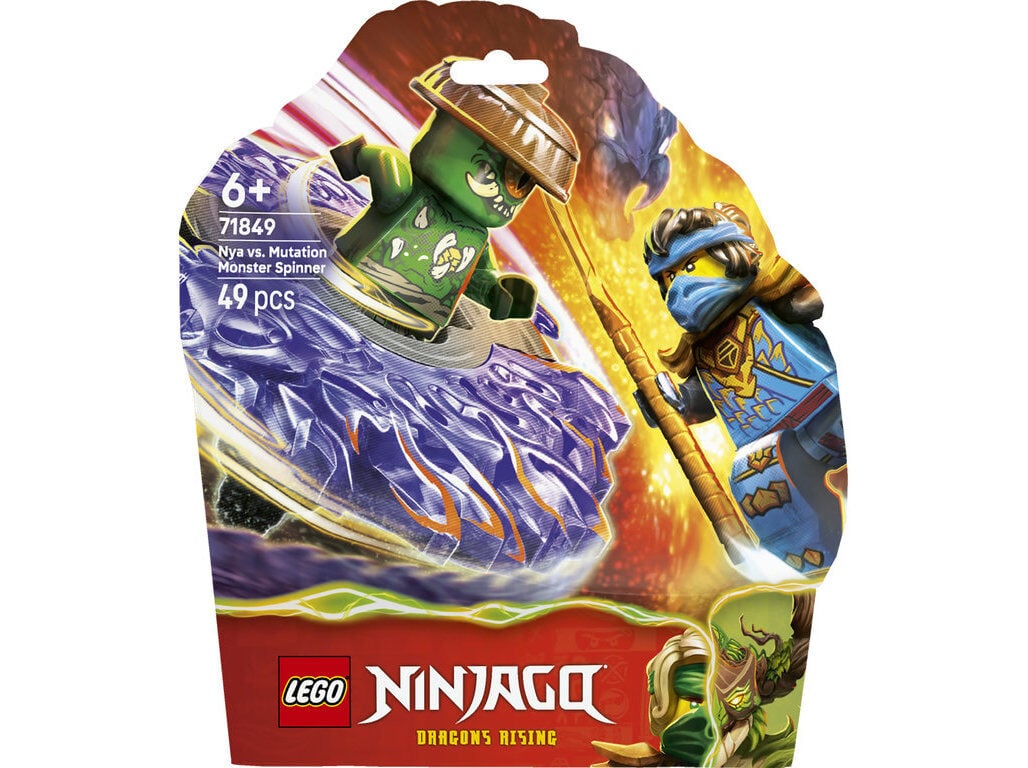 NYA CONTRA SPINNER DE MONSTRO DE MUTA&Ccedil;&Atilde;O LEGO NINJAGO 71849