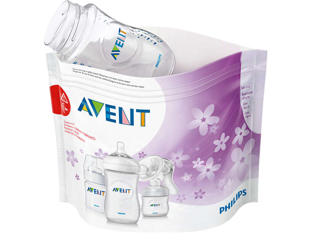 SACOS AVENT ESTERILIZA&Ccedil;&Atilde;O PARA MICROONDAS 5UN