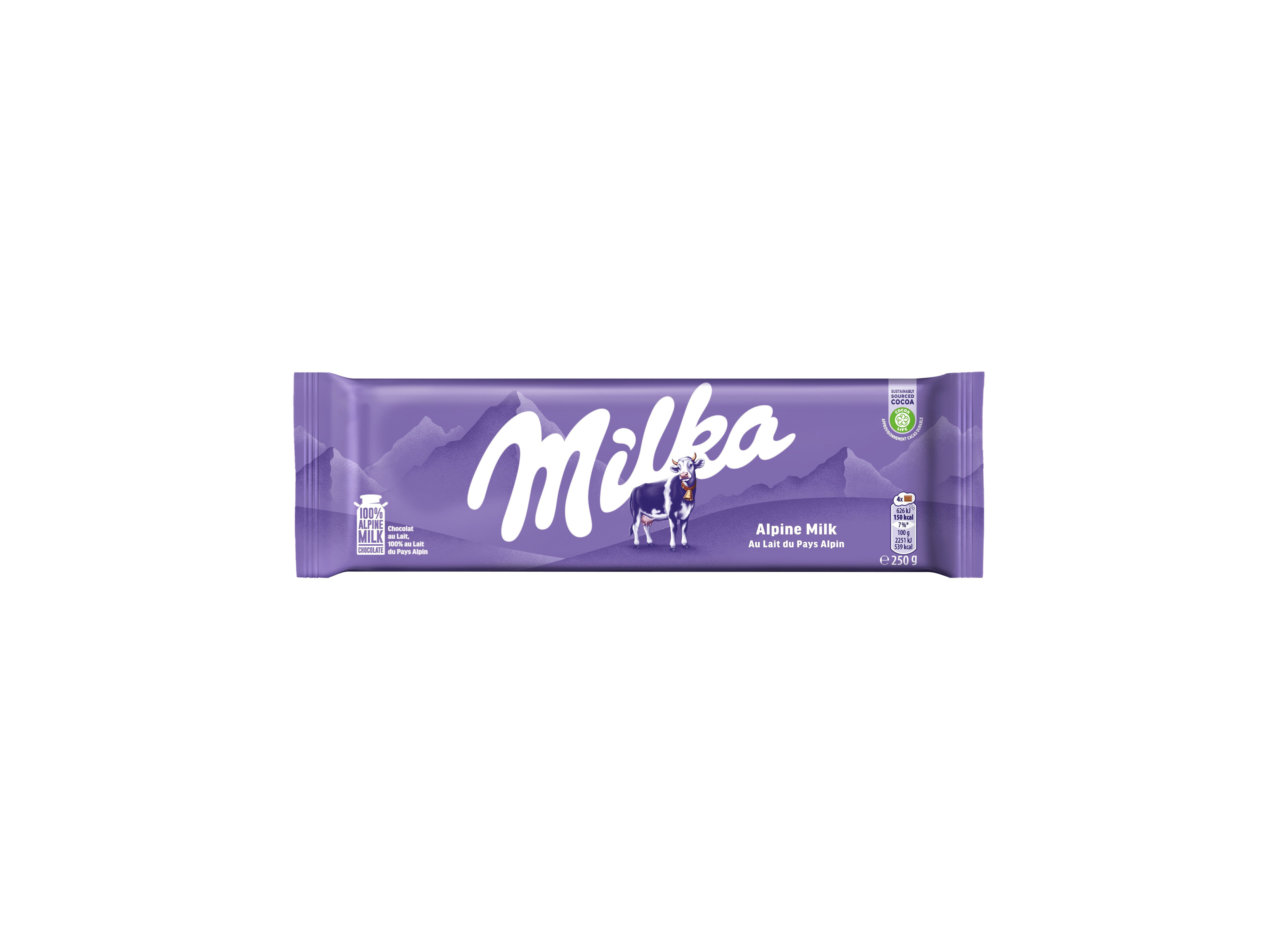 CHOCOLATE MILKA LEITE 250 G