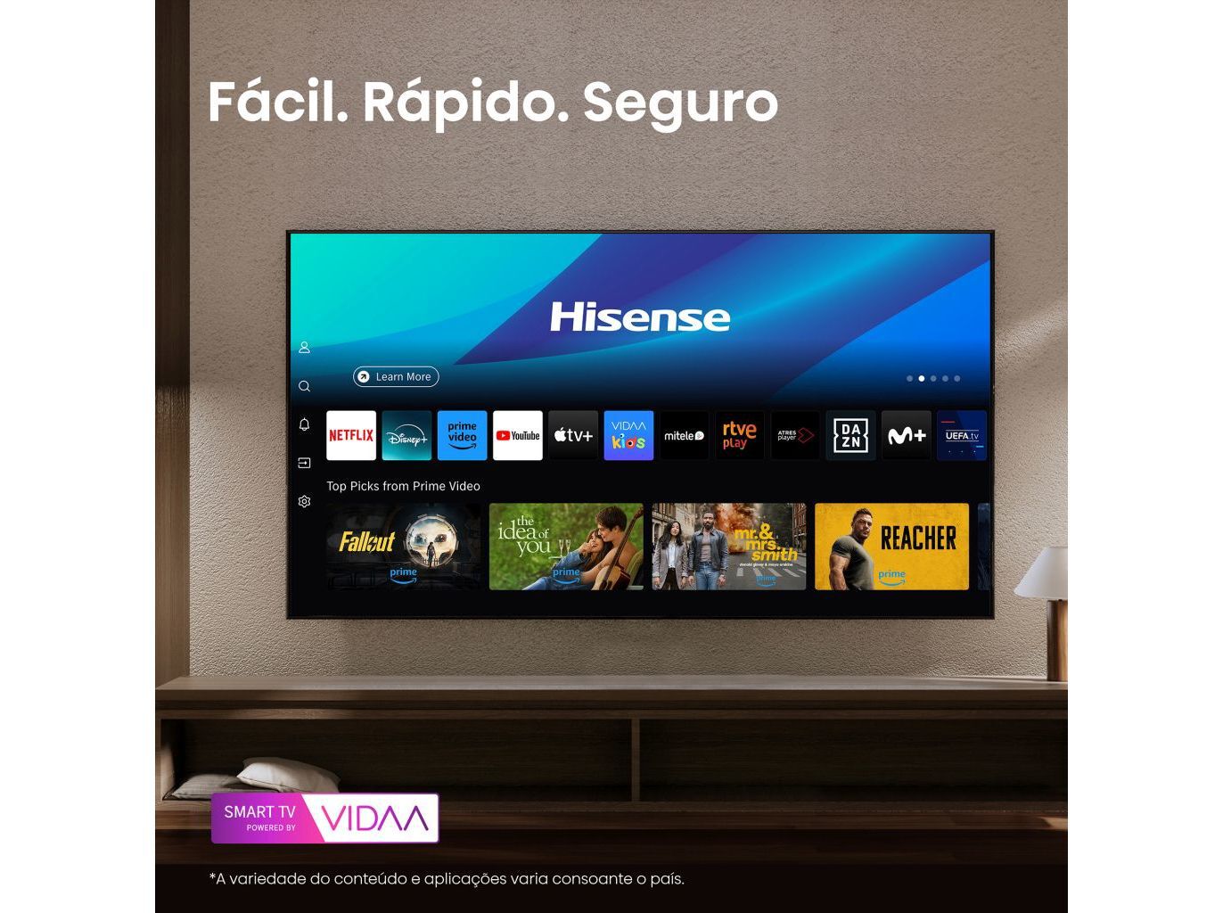TV HISENSE 40A4Q (40" SMART TV FULL HD 100CM) image number 8