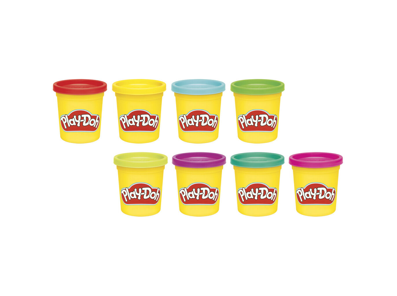 PLAY-DOH 4 POTES MODELOS SORTIDOS image number 2