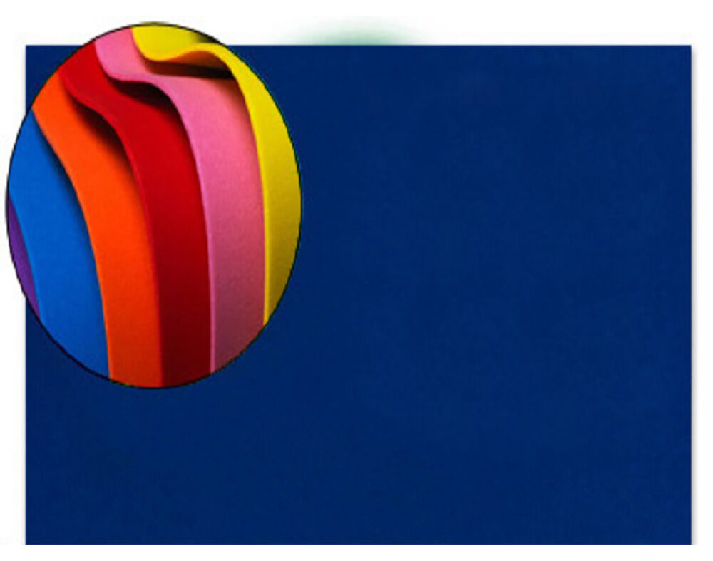 GOMA EVA MOOSGUMMI LIDERPAPEL AZUL ESCURO 50X70CM 1.5MM image number 0