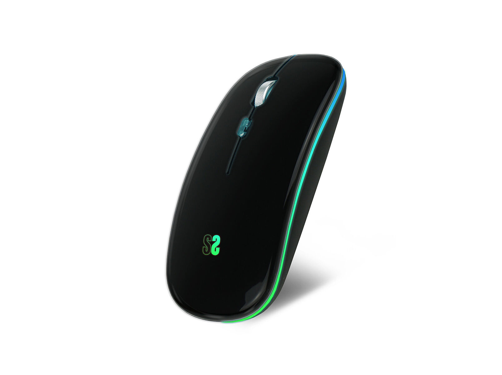 RATOS SEM FIOS SUBBLIM LED DUAL FLAT PRETO