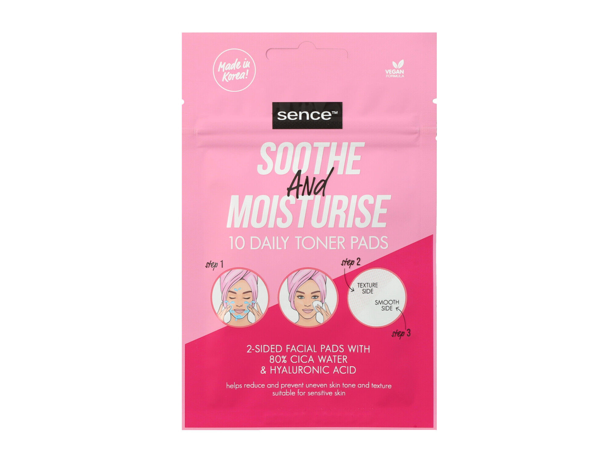 DISCOS EXFOLIANTES SENCE ACIDO HIALUR&Oacute;NICO 10UN image number 0