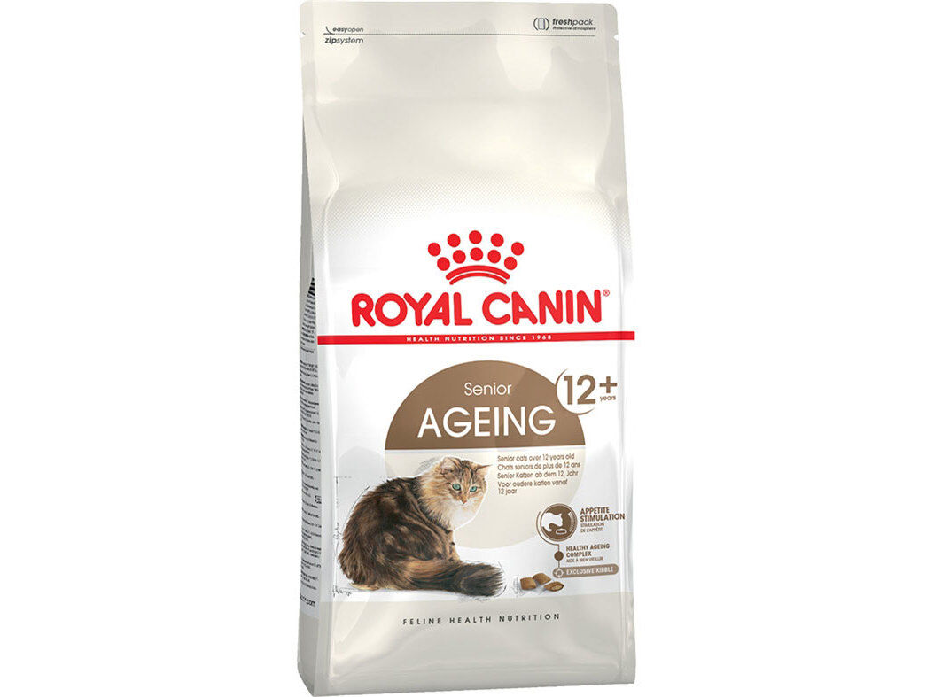 RA&Ccedil;&Atilde;O GATO ROYAL CANIN AGEING +12 ANOS 400G image number 0