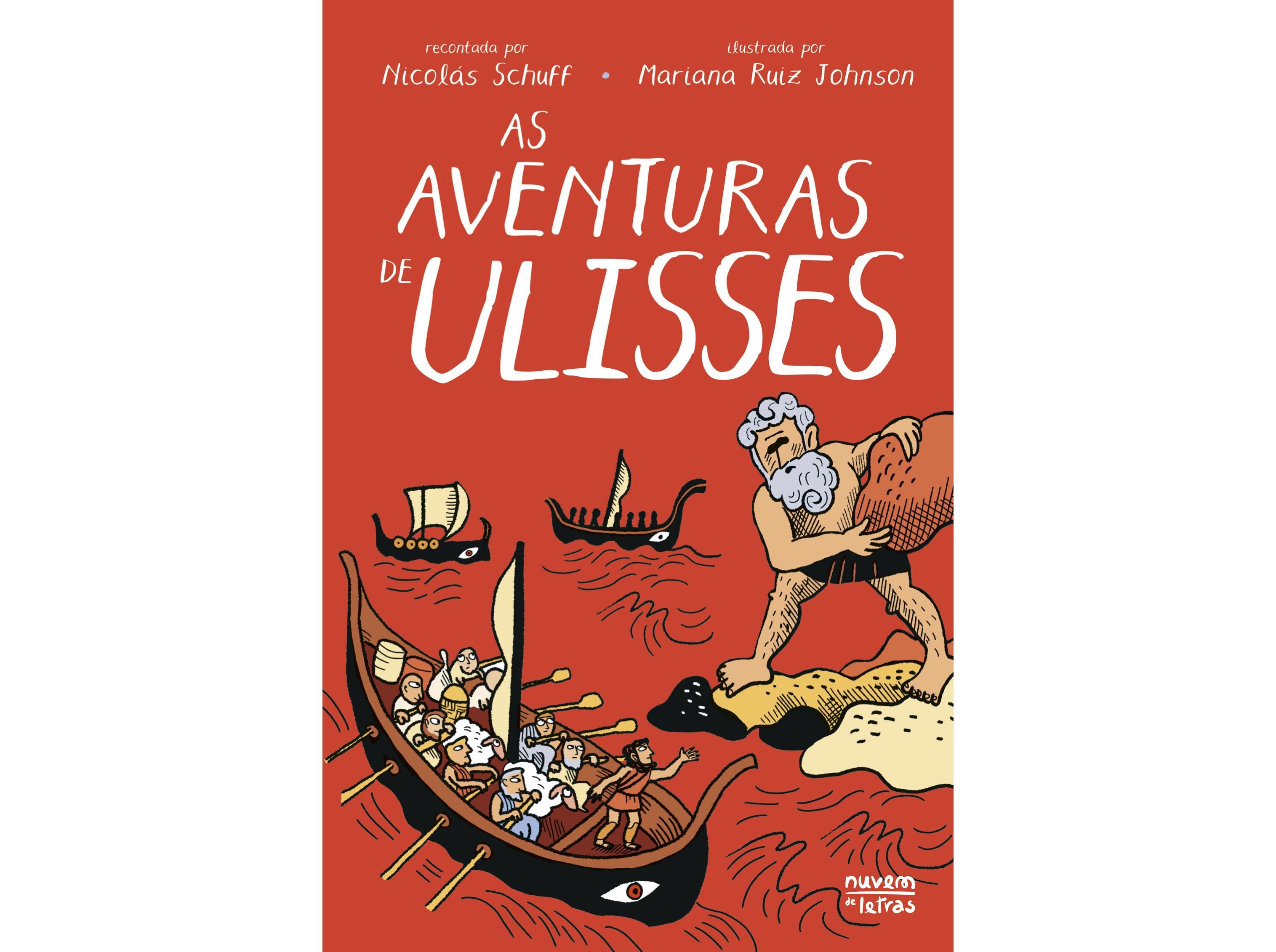LIVRO AS AVENTURAS DE ULISSES NICOL&Aacute;S SCHUFF