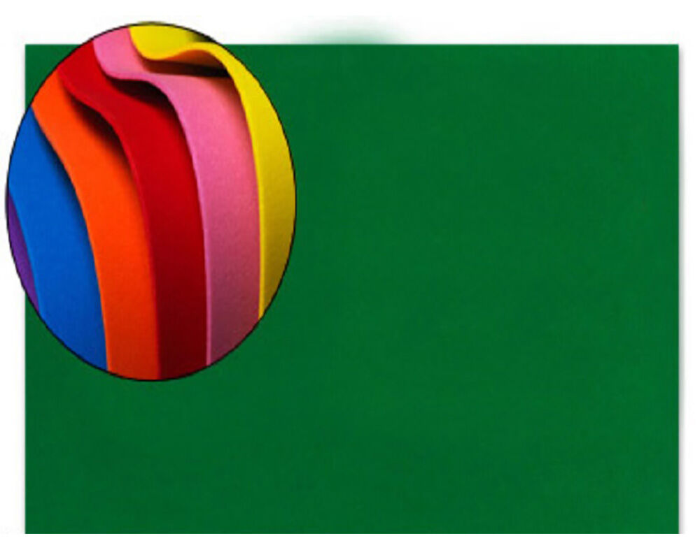 GOMA EVA MOOSGUMMI LIDERPAPEL VERDE ESCURO 50X70CM 1.5MM image number 0
