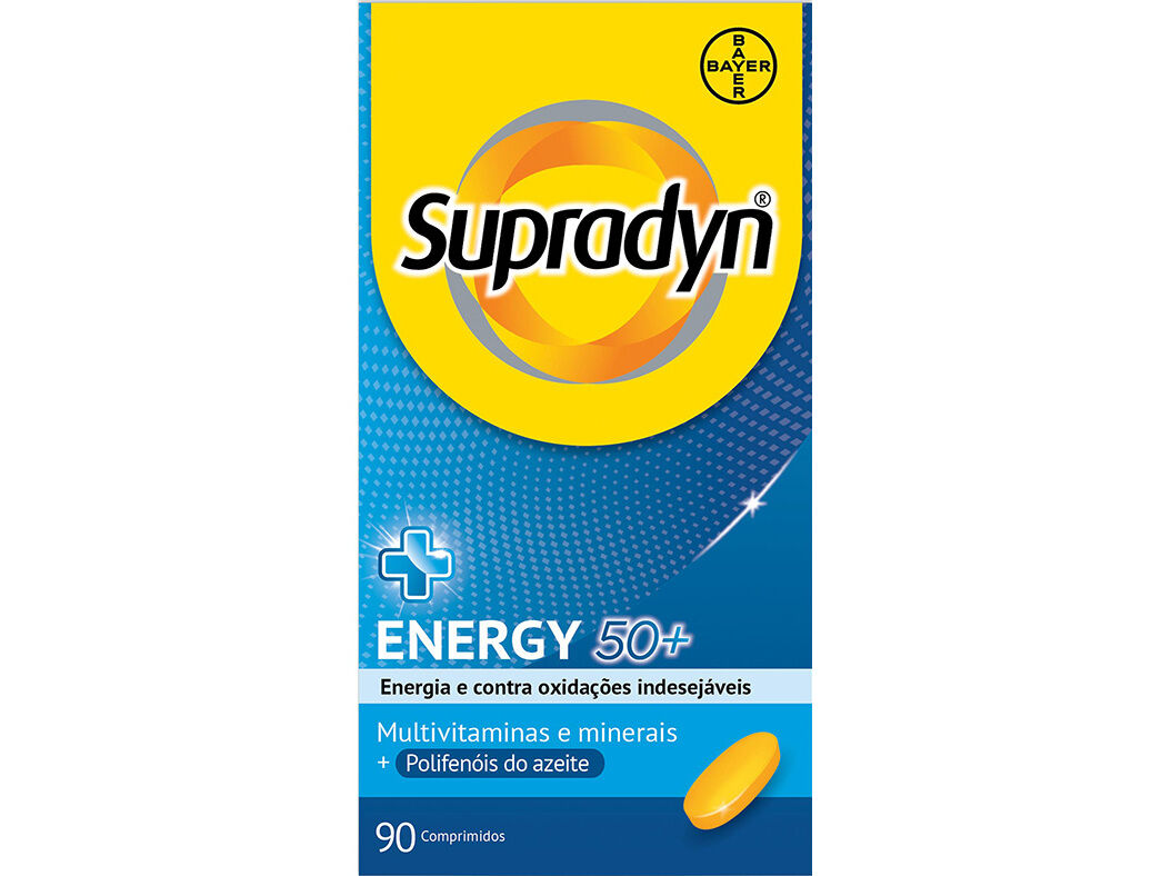 SUPLEMENTO SUPRADYN MULTIVITAM.ENERGY 50+ 90 COMP. image number 0