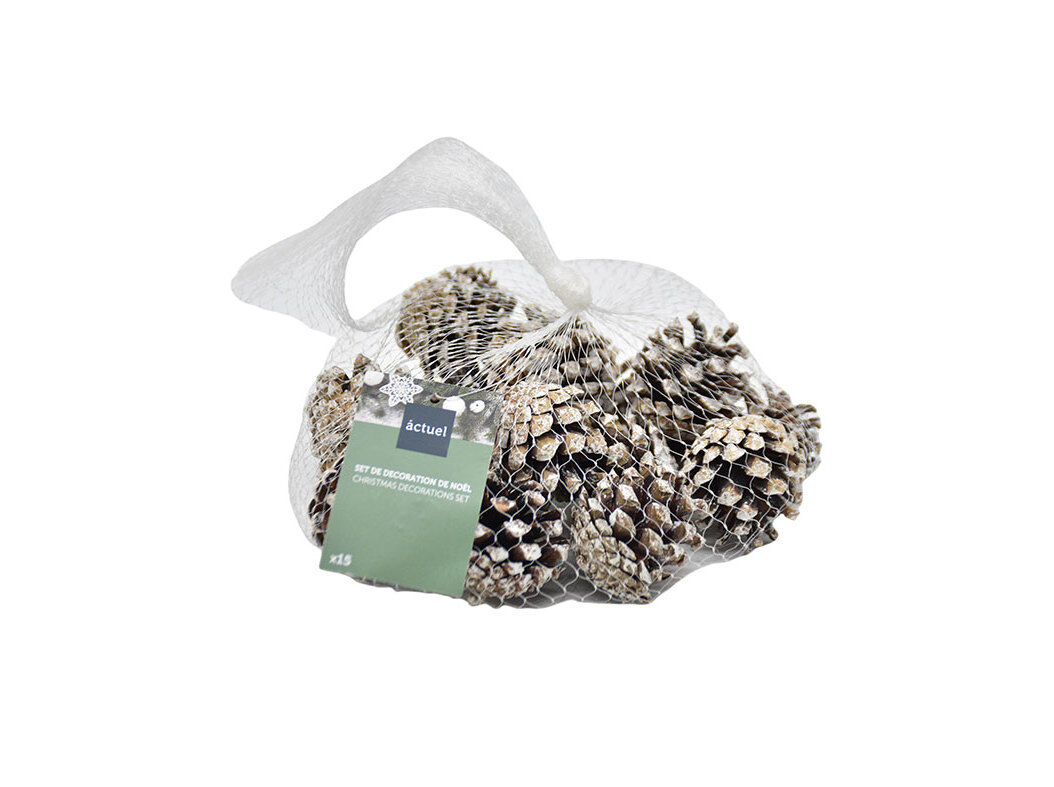 PINHAS NATAL ACTUEL NATURAL 15 UNIDADES 3CM image number 0