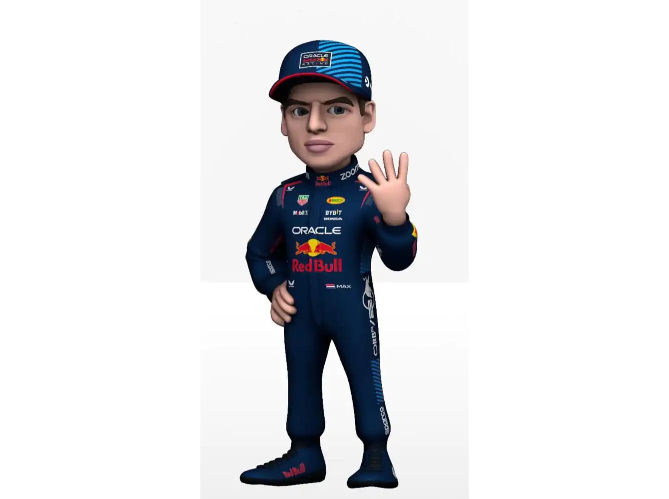 FIGURA MINIX MAX VERSTAPPEN 4 WORLD C image number 0