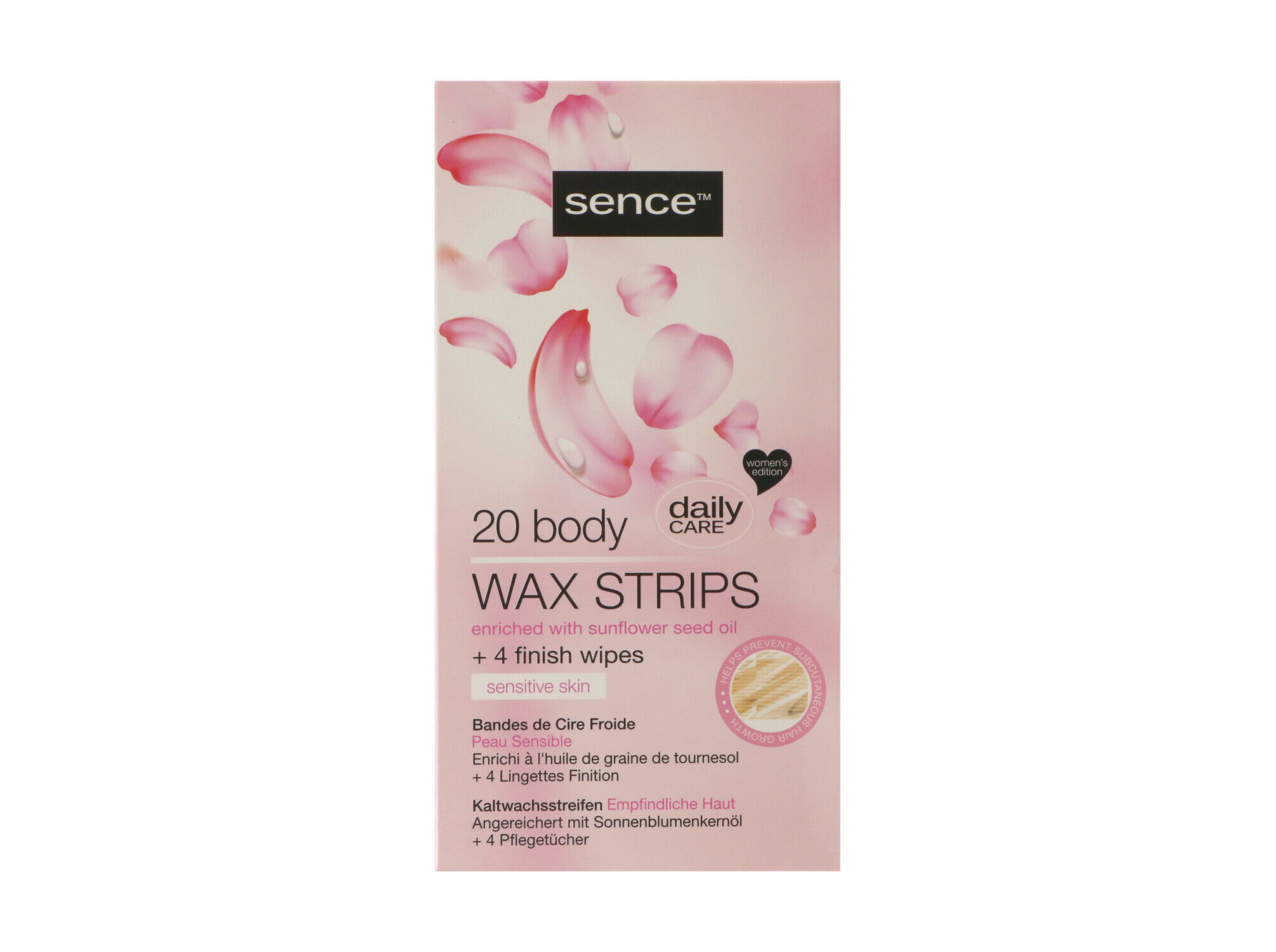 BANDAS CERA CORPORAL SENCE PELE SENSIVEL 20UN image number 0