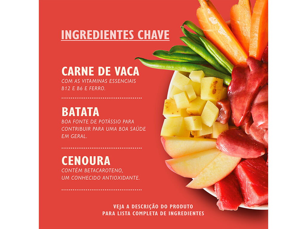 COMIDA H&Uacute;MIDA PARA C&Atilde;O LILY'S KITCHEN VACA 400G image number 3