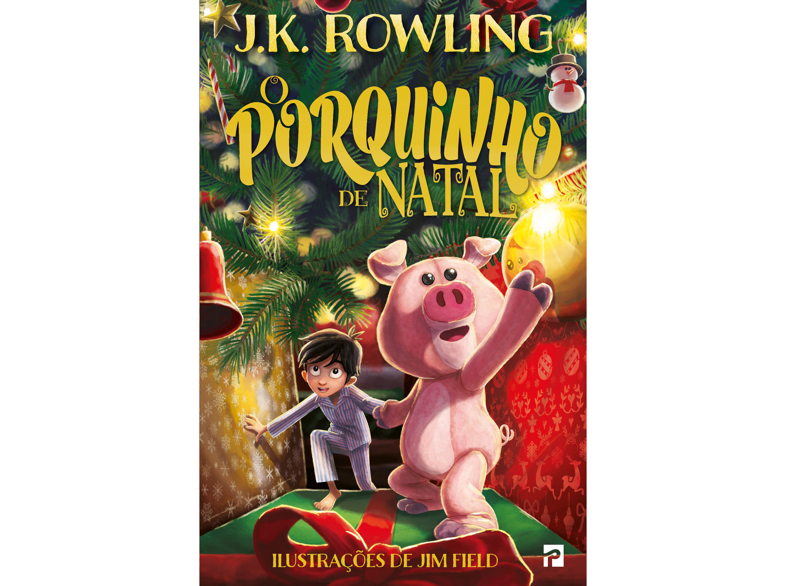 LIVRO O PORQUINHO DE NATAL DE J.K. ROWLING JIM FIELD image number 1