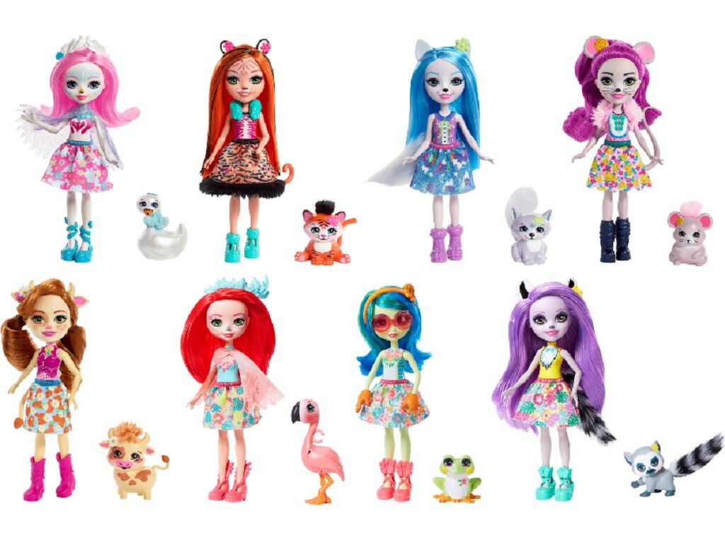 BONECA E AMIGO ENCHANTIMALS MODELOS SORTIDOS image number 2