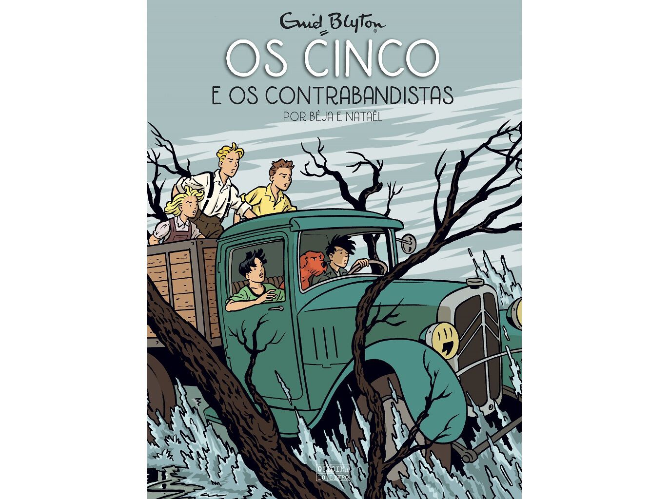LIVRO OS CINCO E OS CONTRABANDISTAS - BD N04