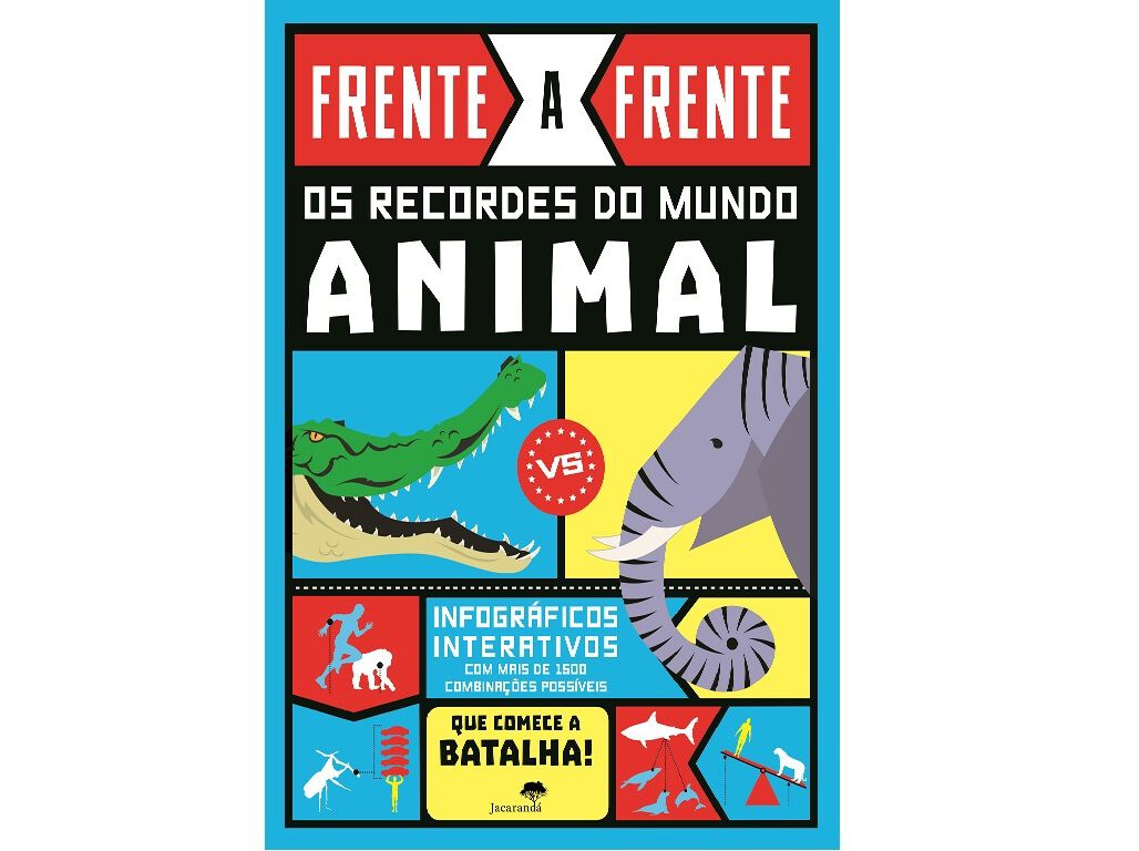 LIVRO FRENTE A FRENTE OS RECORDES DO MUNDO ANIMAL image number 0