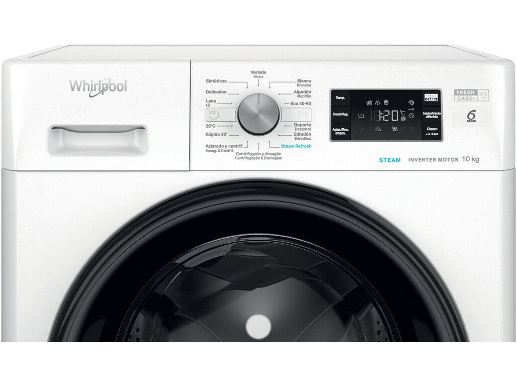 M&Aacute;QUINA LAVAR ROUPA WHIRLPOOL FFB10489BVSPT 10KG 1400RPM A image number 2