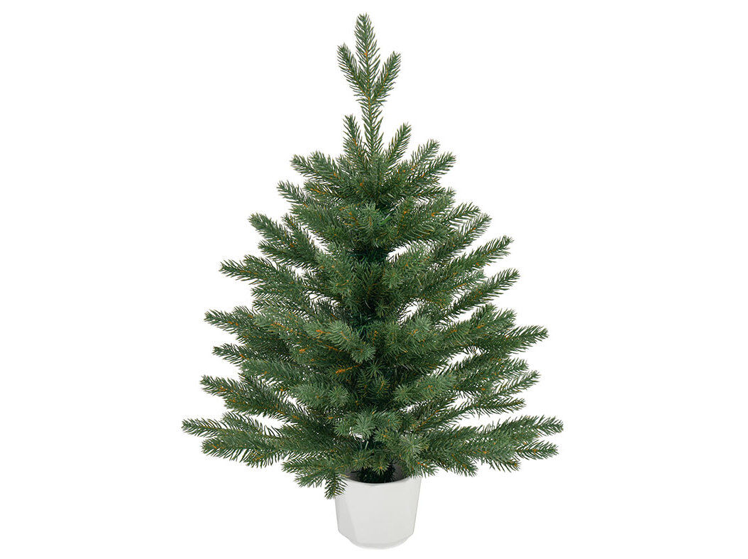 &Aacute;RVORE NATAL COM VASO ACTUEL 60CM image number 0