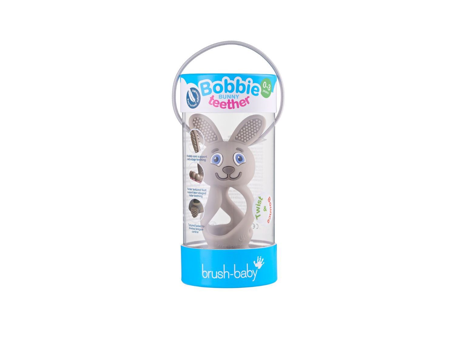 MORDEDOR BRUSH-BABY BOBBIE BUNNY BEGE image number 1