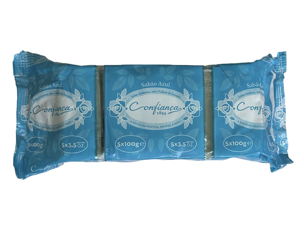 SAB&Atilde;O CONFIAN&Ccedil;A OFFENBACH AZUL 5 X100G