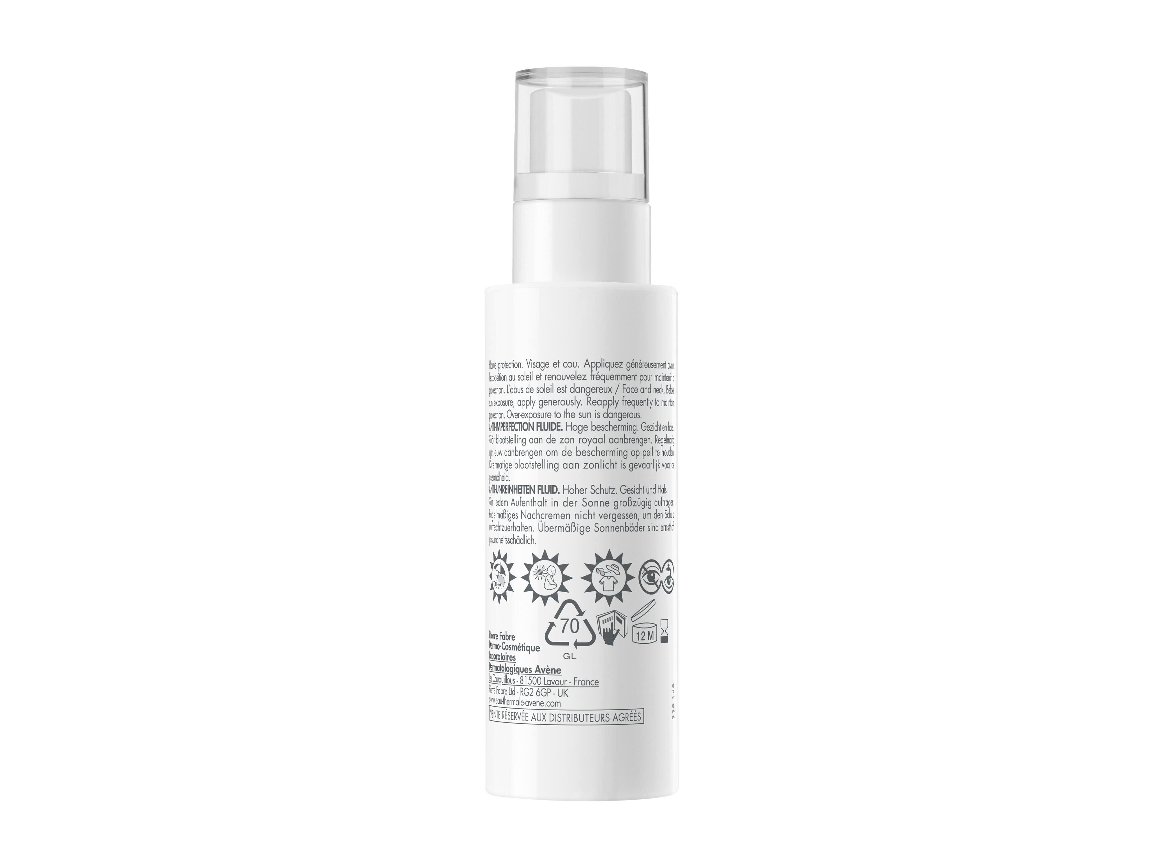 FLUIDO SOLAR AVENE EXPERT ANTI-IMPERF SPF50+ 40 ML image number 2