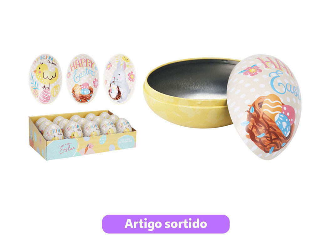 LATA ARMAZENAMENTO 12X7.7X7CM MODELOS SORTIDOS