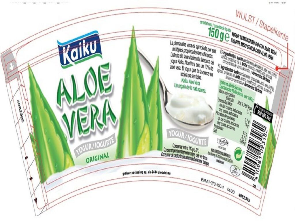 IOGURTE BATIDO/CREMOSOS KAIKU ALOE VERA 150 image number 1