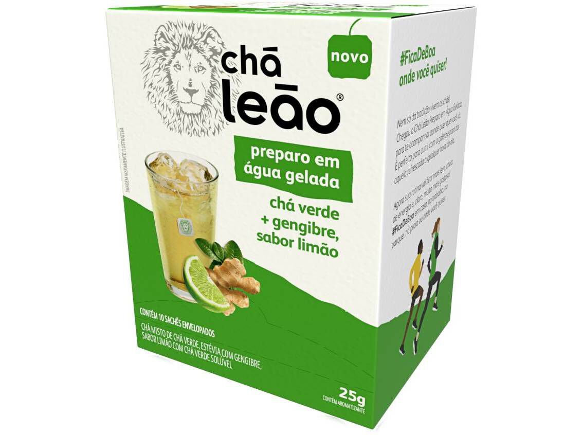 CH&Aacute; FRIO MATTE LE&Atilde;O CH&Aacute; VERDE GENGIBRE E LIM&Atilde;O 10 SAQUETAS 32G image number 0