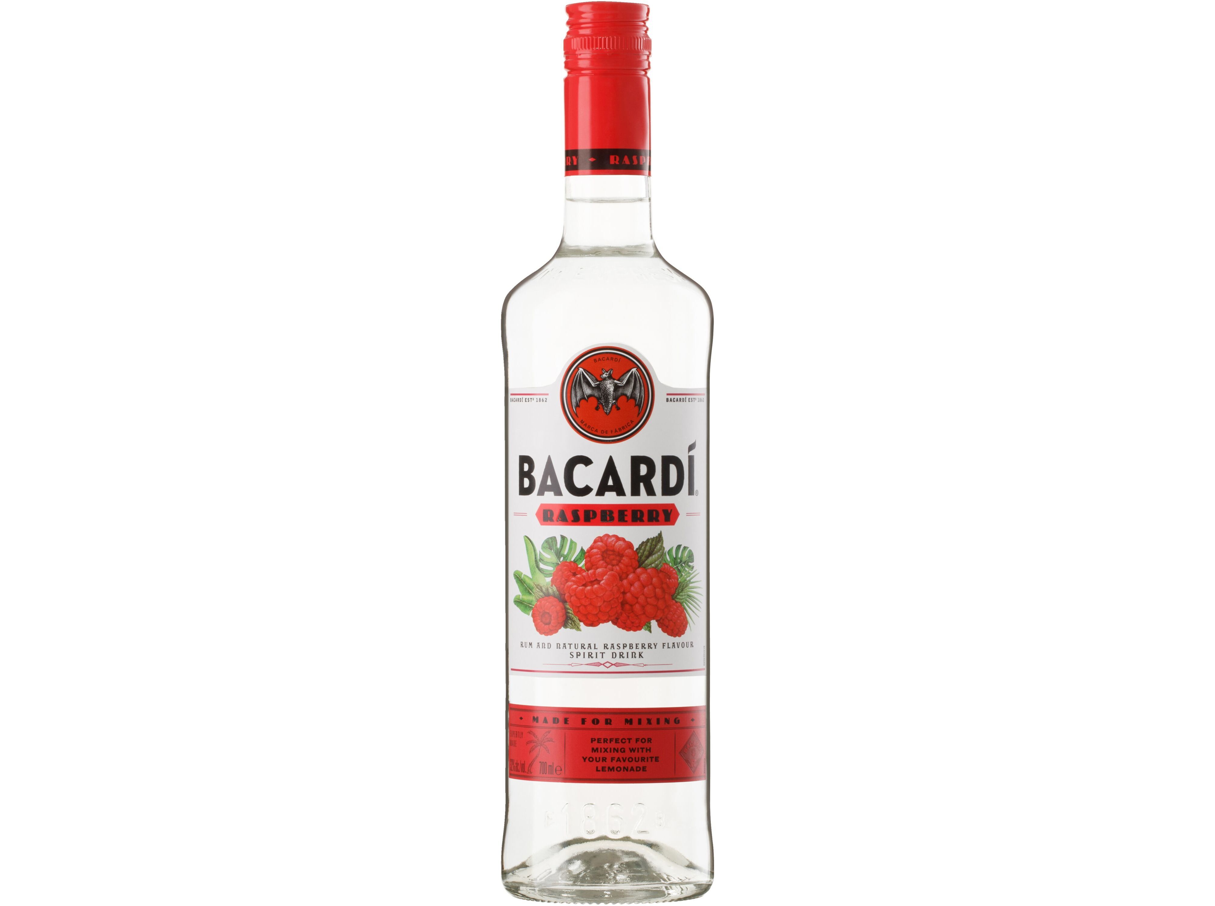 BEBIDA ESPIRITUOSA BACARDI RAZZ 0.7L image number 1