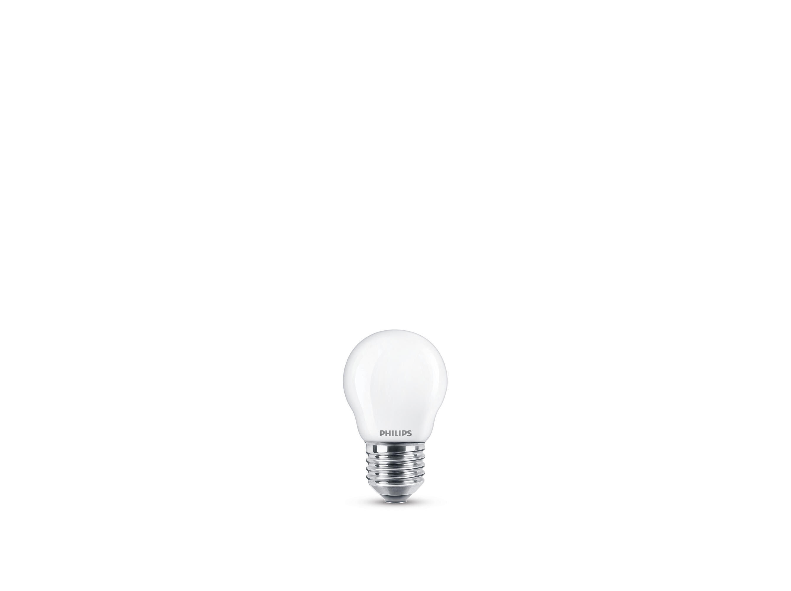 LEDS E27 CL&Aacute;SSICOS PHILIPS 40W 2700K P45 image number 1