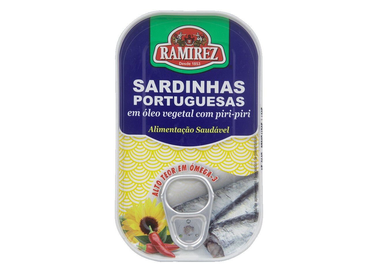 SARDINHA RAMIREZ EM &Oacute;LEO PICANTE 125(88)G