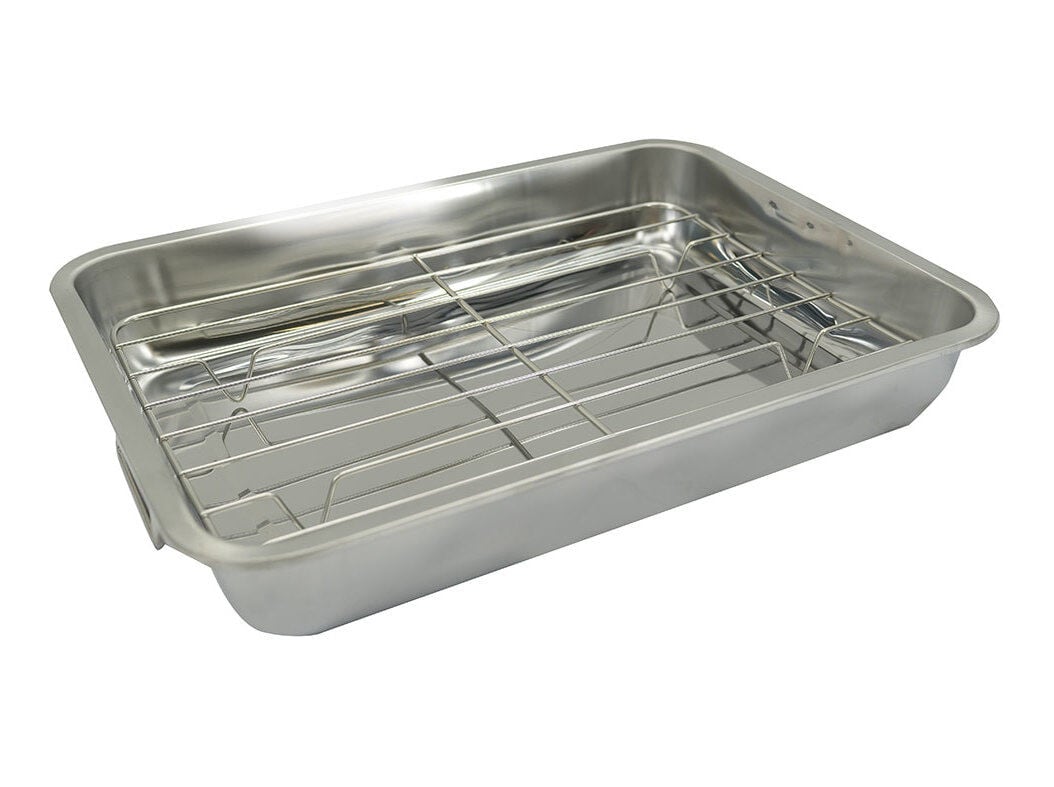 FORMA COM GRELHA ACTUEL INOX 40X30CM