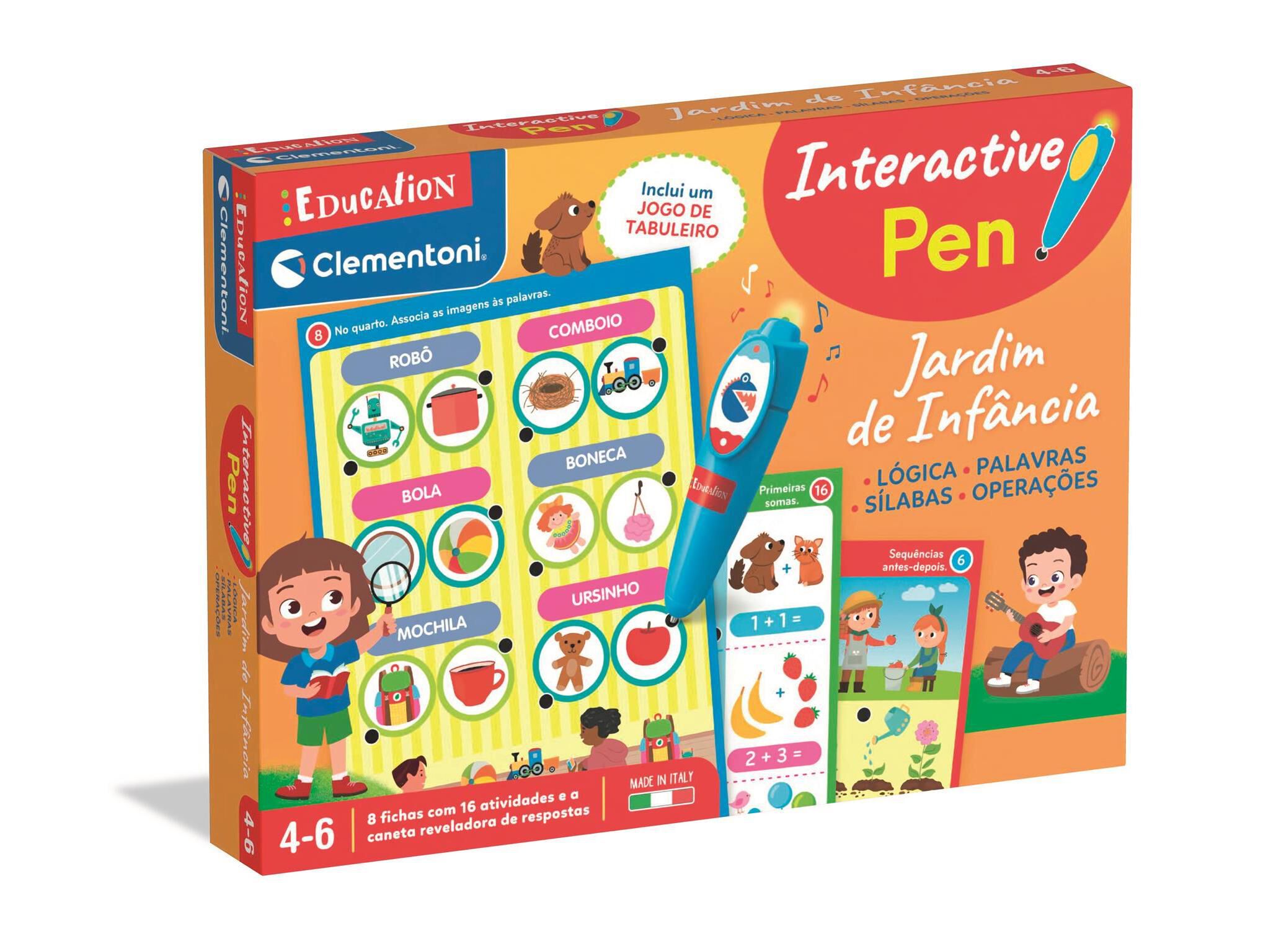 INTERACTIVE PEN CLEMENTONI JARDIM DE INF&Acirc;NCIA