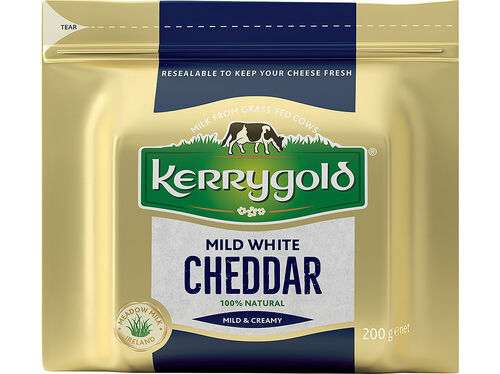 QUEIJO WHITE CHEDDAR KERRYGOLD 200 G image number 0