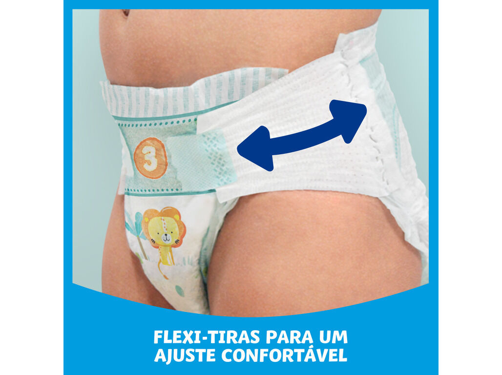 FRALDAS DODOT BEB&Eacute;-SECO EXTRA T3+ 7-11KG 66 UN image number 3